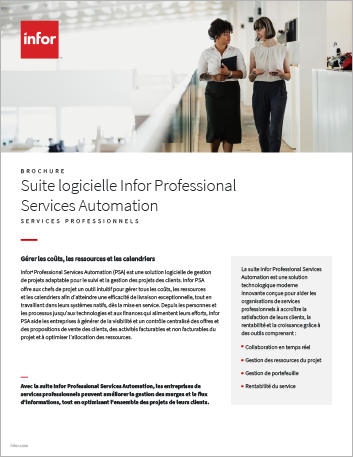 th Infor Professional Services Automation   Suite Brochure French.png