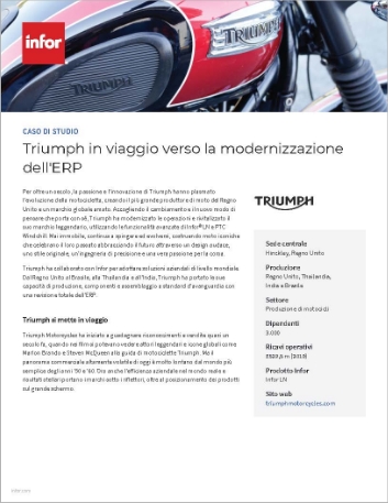 Triumph Motorcycles Case Study Infor LN
  Motorcycle Manufacturing EMEA Italian 457px