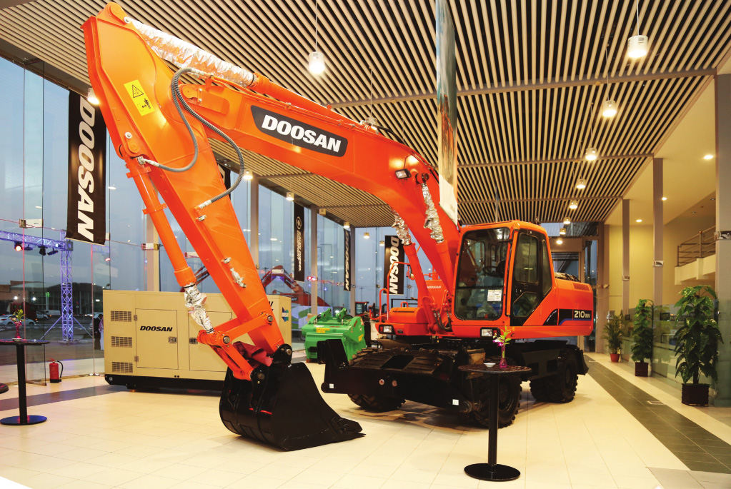 Saudi Diesel Doosan digger press release