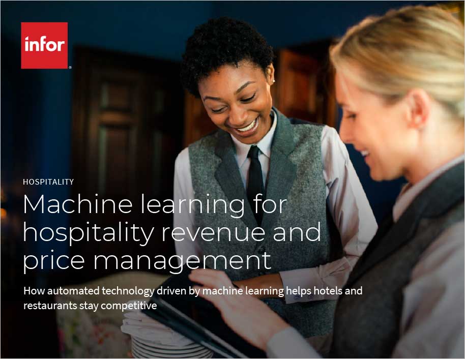 Machine learning hot sale revenue management