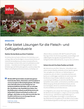 th Infor delivers solutions for the meat and poultry industry Brochure German 457px