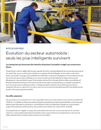 Automotive evolution Only the smartest   survive Executive Brief French 457px