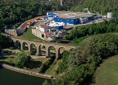 MP hygiene plant aqueduct France
