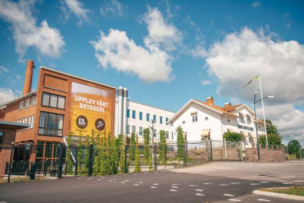 photo of the outside of a brewery