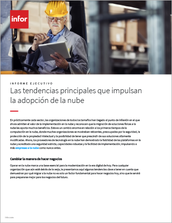 th Top trends driving cloud adoption today Executive Brief Spanish Spain 