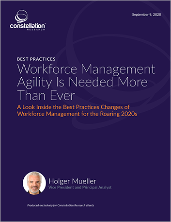 Workforce management agility is needed now more tha never