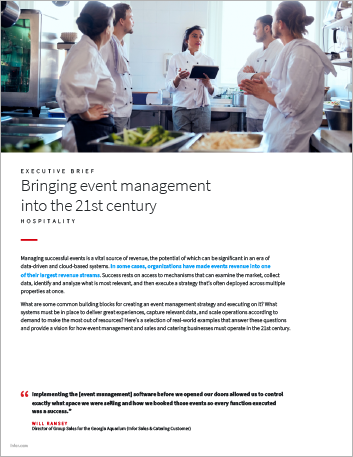 Bringing event management into the 21st century Executive Brief English