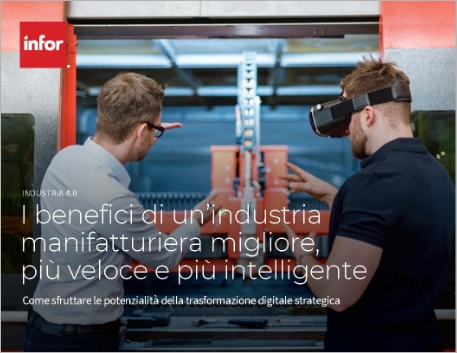 th The benefits of better   faster smarter manufacturing eBook Italian