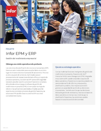 Infor EPM and ERP   Brochure Spanish Spain 457px