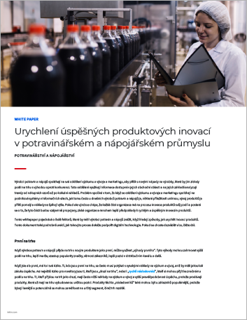 th Accelerating successful product innovation in food and beverage White Paper Czech 457px 2021 03 08 090537