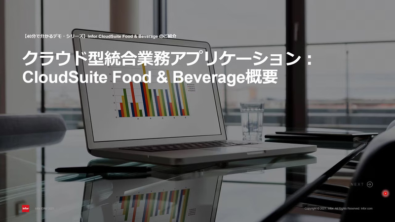 CloudSuite Food and Beverage demo video thumbnail