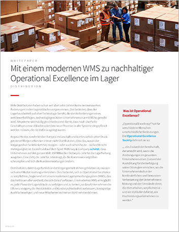 th Commit to operational excellence in the warehouse with a modern WMS White Paper German 457px