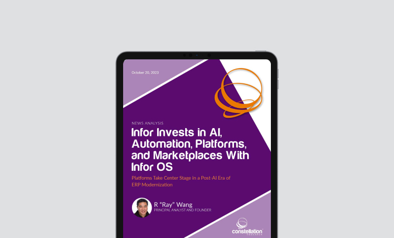 Infor invests in AI, automation and platforms with Infor OS