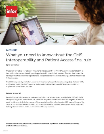 What you need to know about CMS interoperability and patient access