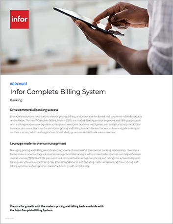 Infor Complete Billing System Brochure English