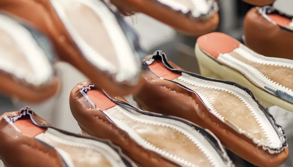 footwear production leather