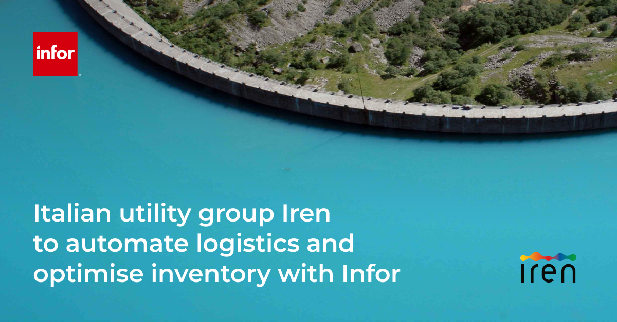 Iren to Automate Logistics and Optimise Inventory with Infor