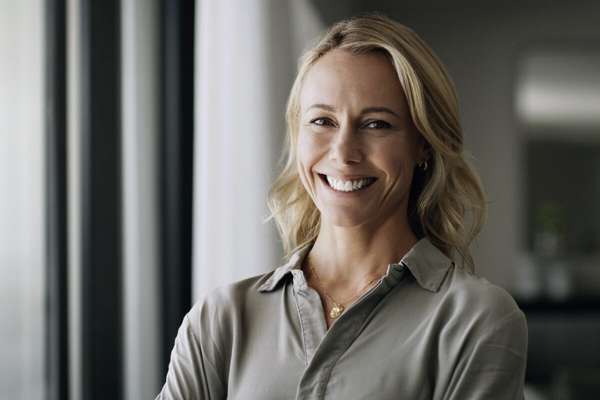 Portrait of business woman in the office