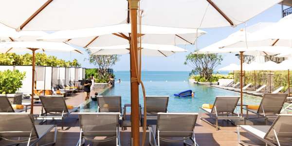 luxury pool HSP hospitality background