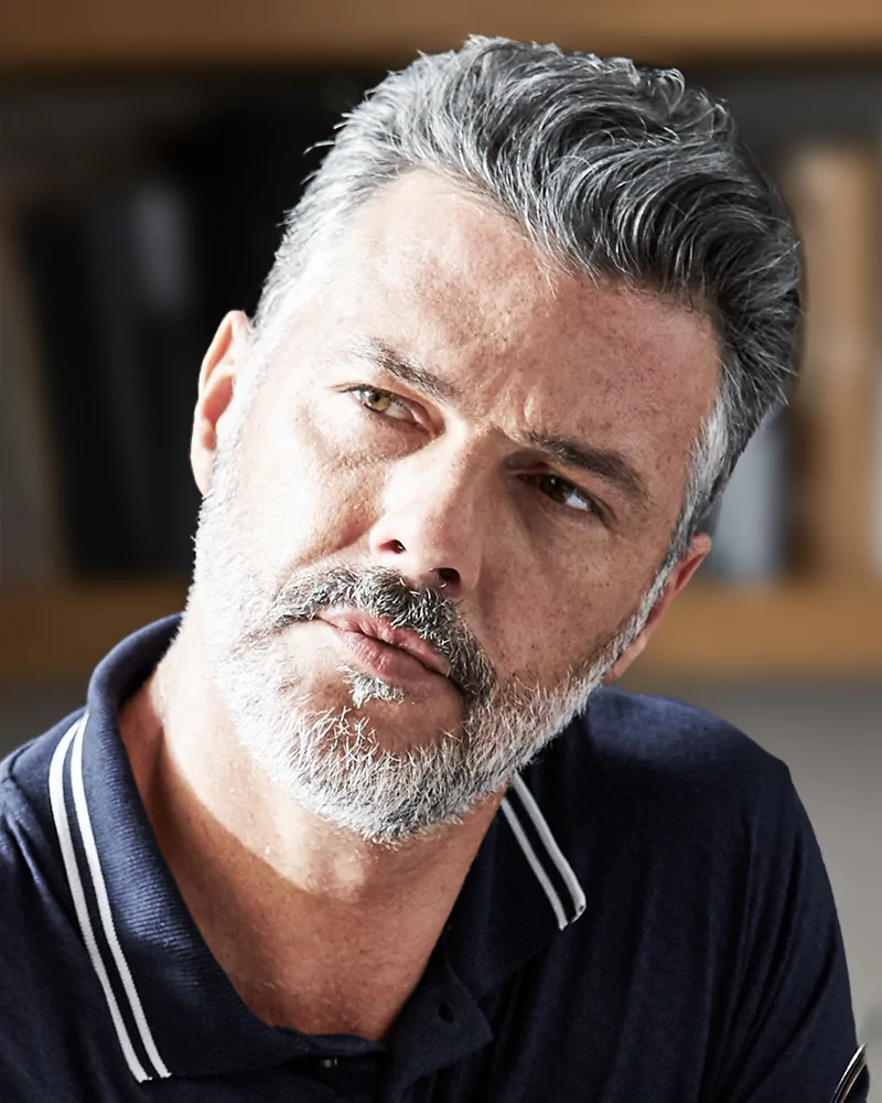 Business people discussing at desk