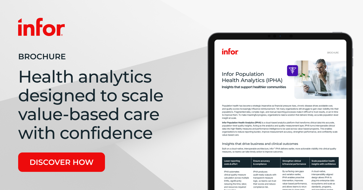 Population Health Analytics | Infor