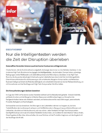 Only the smartest will survive an era of   disruption Executive Brief German 457px