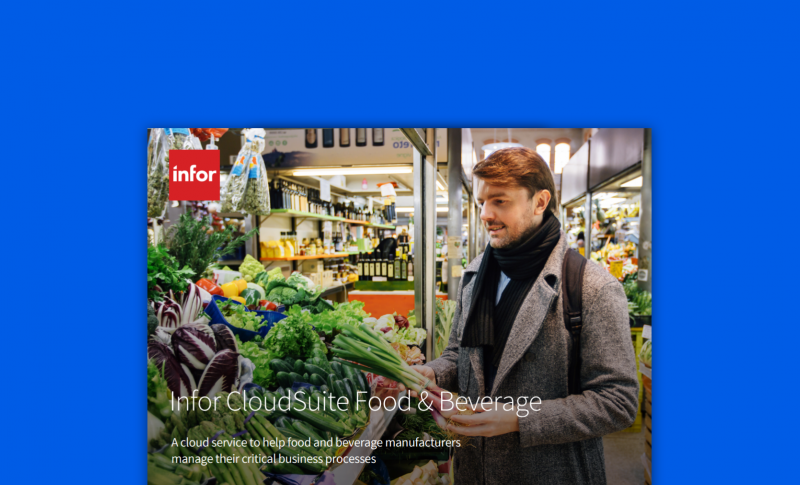 Infor CloudSuite Food & Beverage