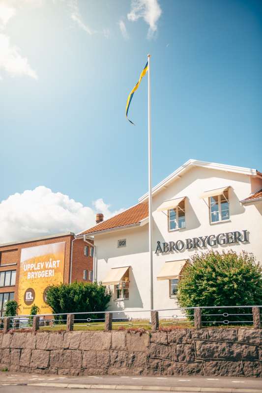 photo of the outside of the abro bryggeri