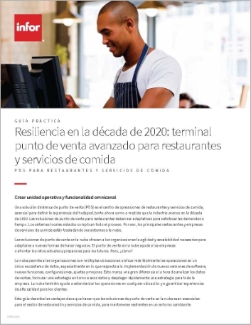 th Resilience in the 2020s advanced restaurant and food services point of sale How to guide Spanish Spain 