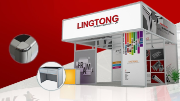 Lingtong exhibit booth 