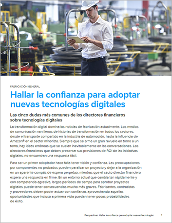 th Finding the confidence to embrace new technologies as an early adopter Perspectives Spanish Spain 