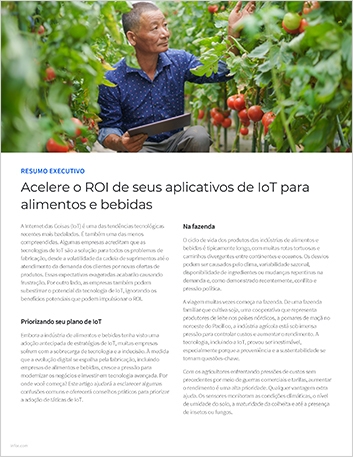 th Accelerate ROI from your Food and Beverage IoT applications Executive Brief Portuguese Brazil 457px