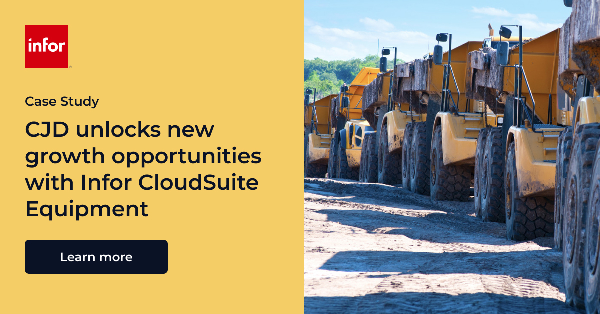 Industrial Equipment Case study CJD Equipment Infor