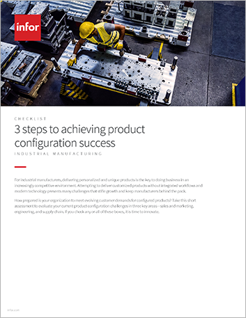 3 steps  to achieving product configuration success Checklist English  1
