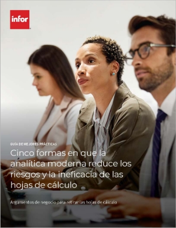 Five ways modern analytics reduce   spreadsheet risk and inefficiency Best Practice Guide Spanish Spain 457px
