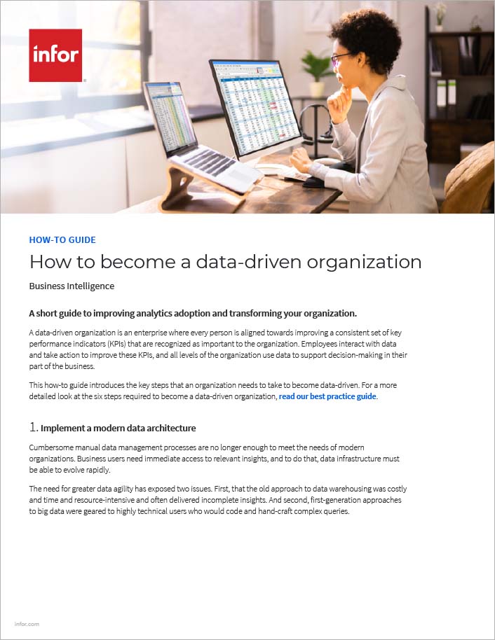 How to become a data driven organization How to Guide English