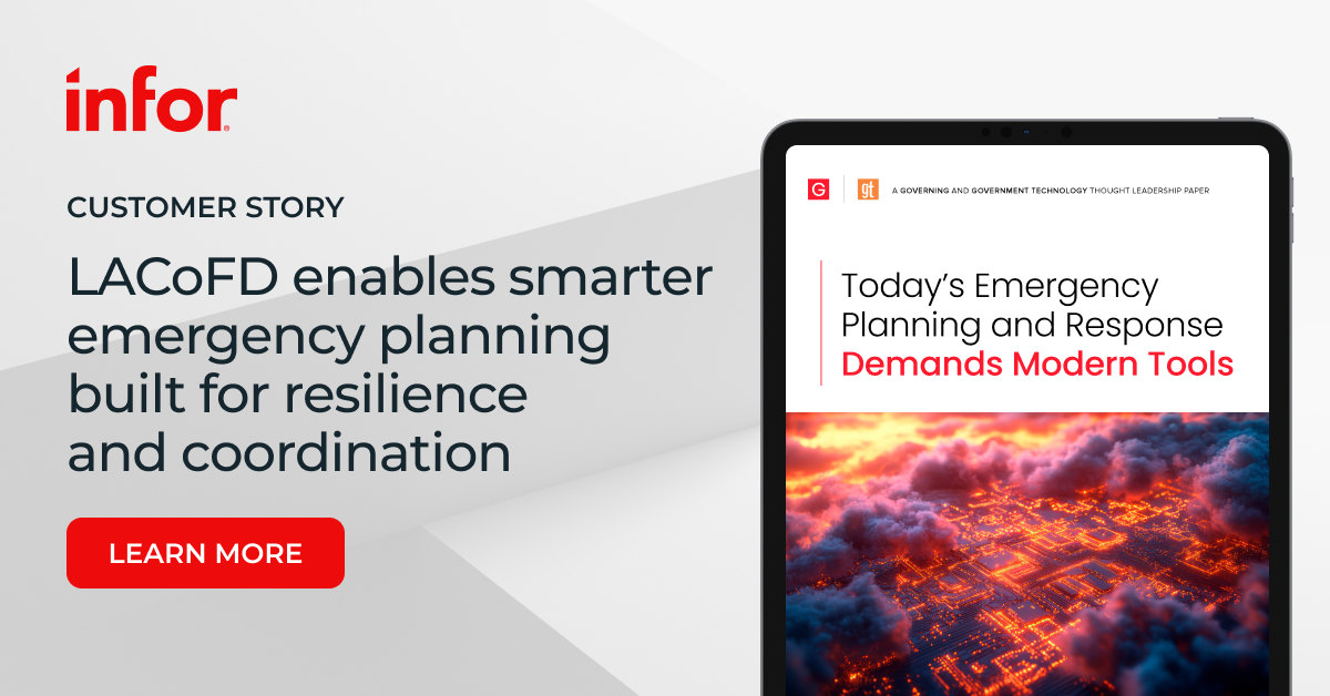 Modernize emergency planning and response | Infor