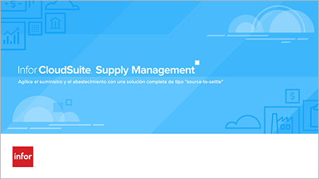 th Infor CloudSuite Supply Management eBook Spanish Spain