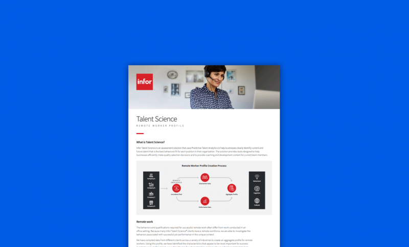 Infor Talent Science
