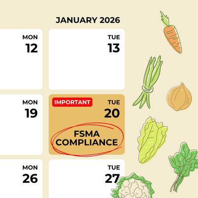 Food Safety Modernization Act compliance deadline is set for January 2026. Achieve it with Infor WMS.