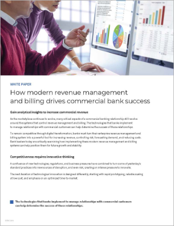 How modern enterprise billing and pricing drives commercial bank success   Perspective English