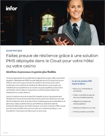 th Achieve resilience with a cloud based   PMS for your hotel or casino How to Guide French