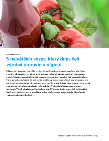 th The top 5 issues food and beverage manufacturers are facing today Perspectives Czech 457px