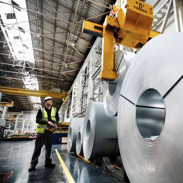 ERP manufacturing steel plant discrete automotive