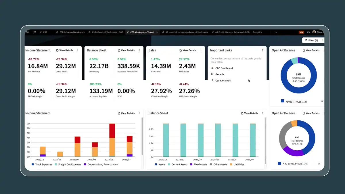 Infor CloudSuite Distribution demo video
