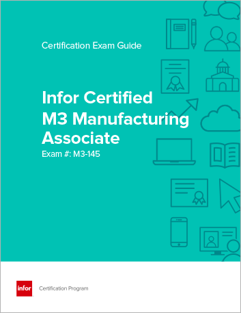 Exam Guide M3 Manufacturing Associate