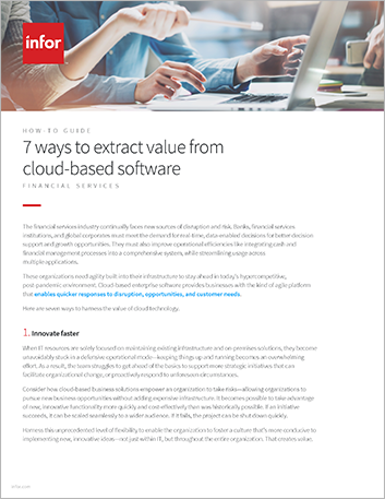 7 ways to extract value from cloud based software How to Guide English