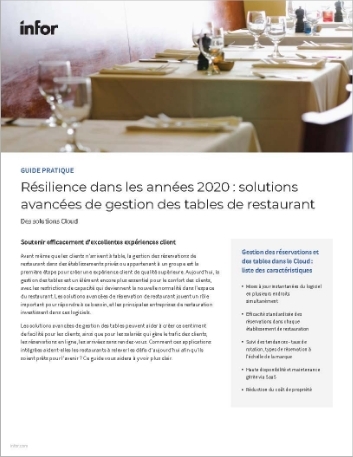 th Resilience in the 2020s advanced   restaurant table management solutions How to guide French