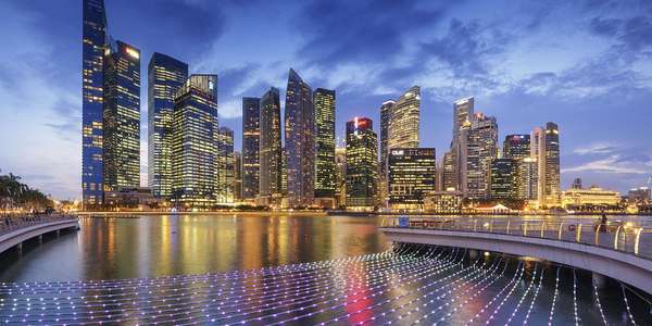 Marina Bay skyline dusk Singapore   APAC   2022 07 25 035024 miey