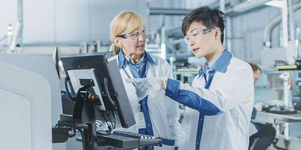 high tech asian female  electronic machine manufacturing dayinlife IndustManuf